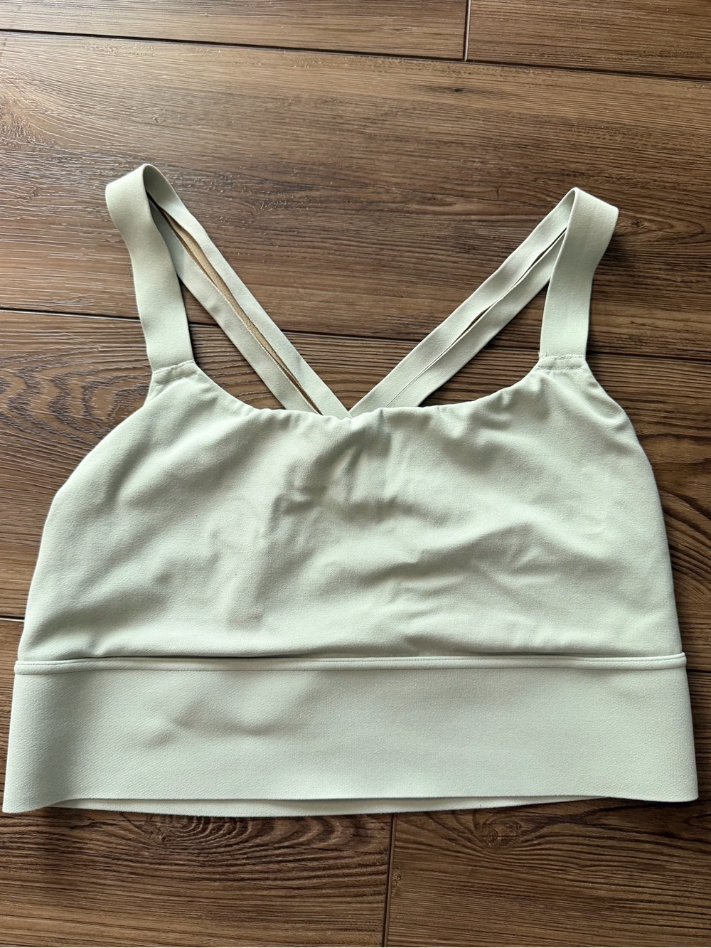 Athleta Long Line Sports Bra – Sage Green